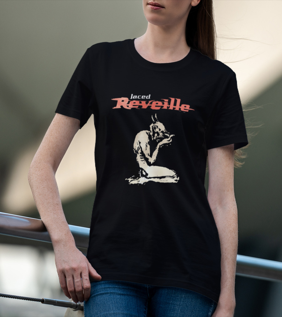 Laced Reveille Devil Figure Image T-Shirt