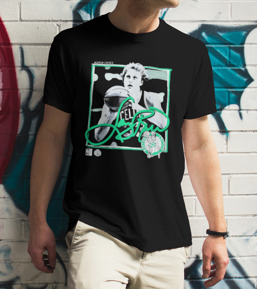 Larry Bird Boston Celtics NBA Legend T-Shirt