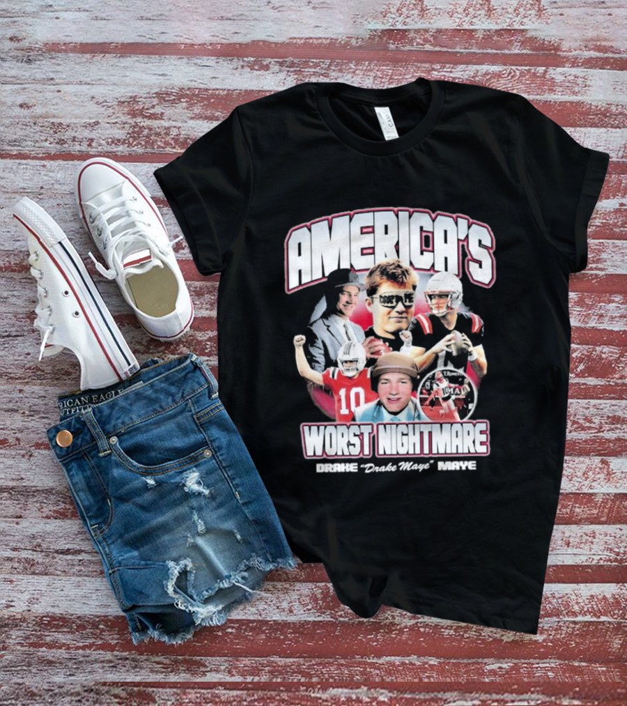 America's Worst Nightmare Drake Maye Football Highlights T-Shirt