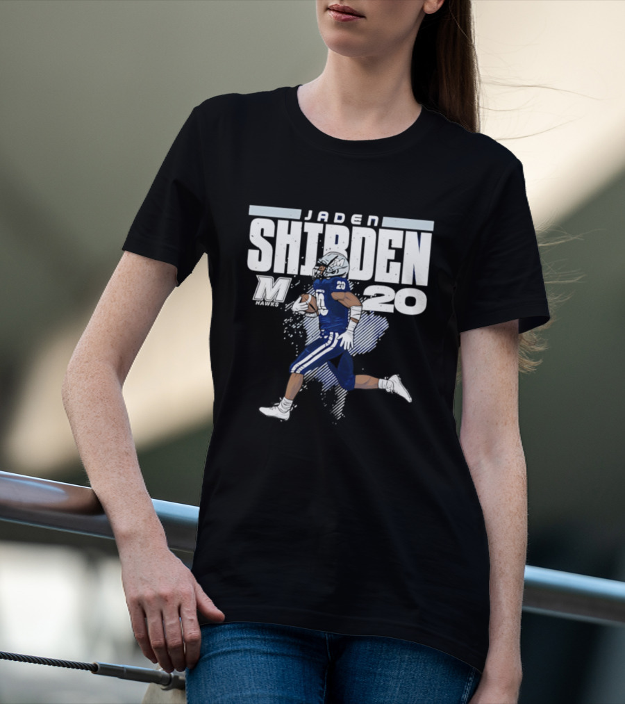 Jaden Shirden Monmouth NCAA Football 20 T-Shirt