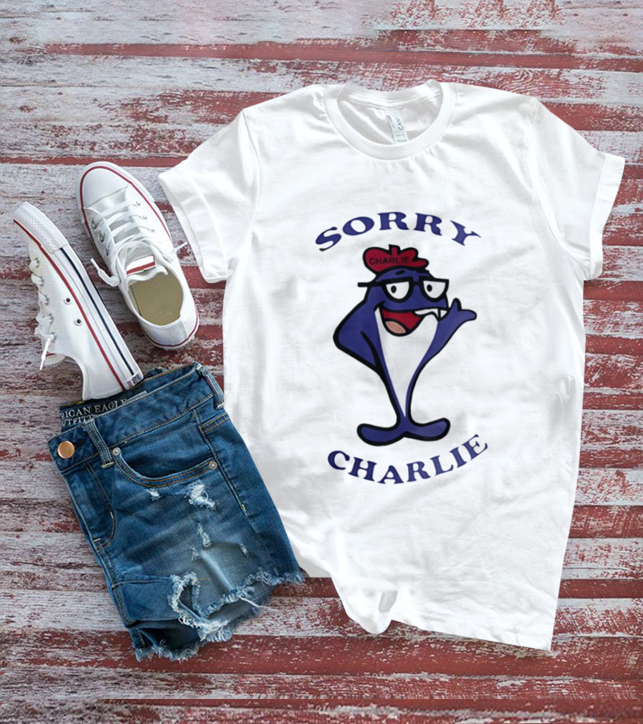 Sorry Charlie Tuna Character With Glasses And Hat T-Shirt