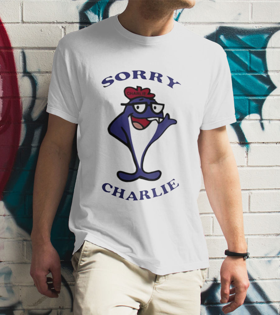 Sorry Charlie Tuna Character With Glasses And Hat T-Shirt