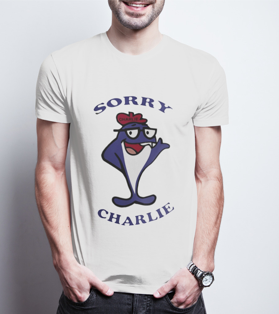 Sorry Charlie Tuna Character With Glasses And Hat T-Shirt