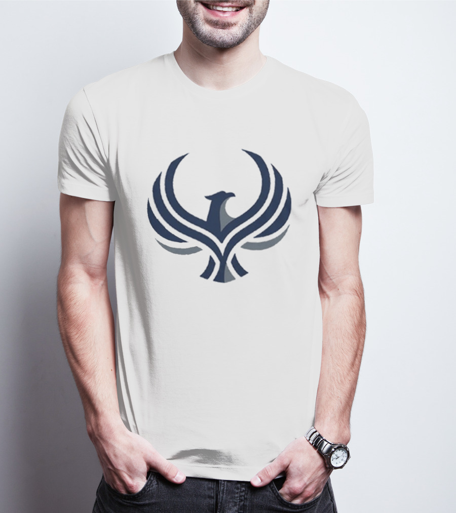 Minnesota Rebel Alliance Resistance Icon With Phoenix Bird T-Shirt