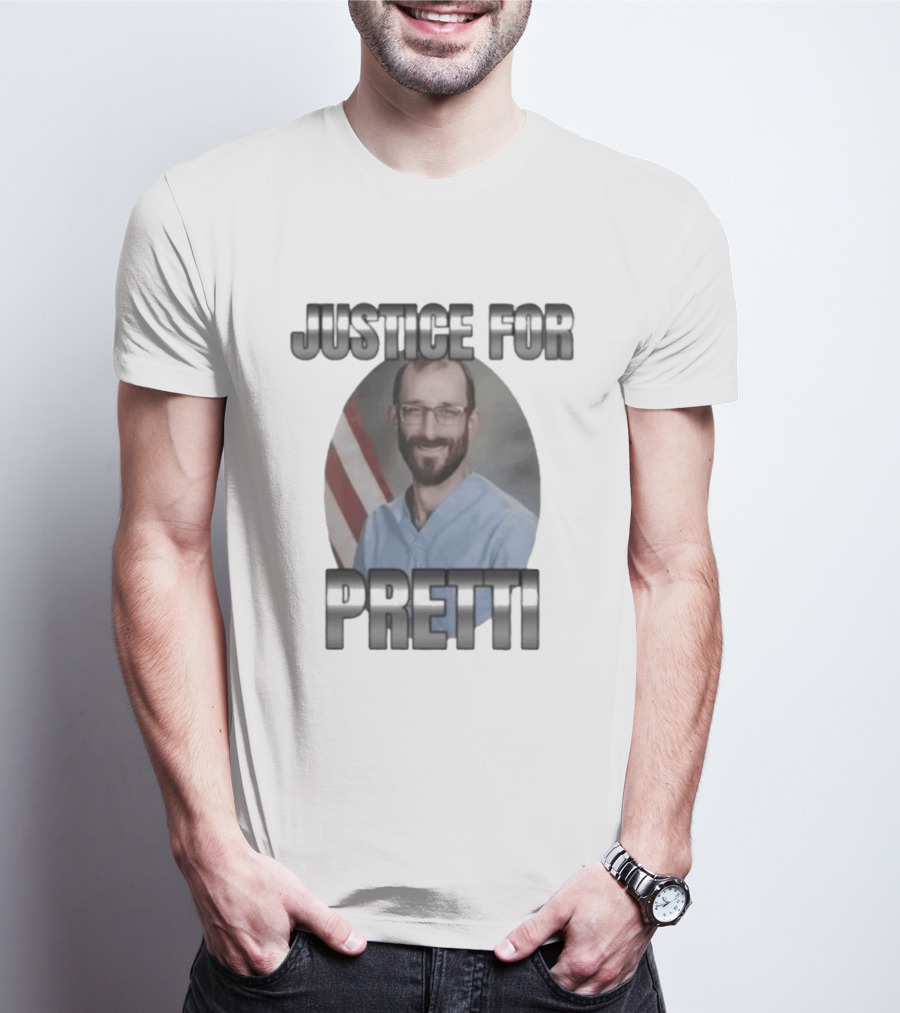 Justice For Alex Pretti Minneapolis ICU Nurse Memorial T-Shirt