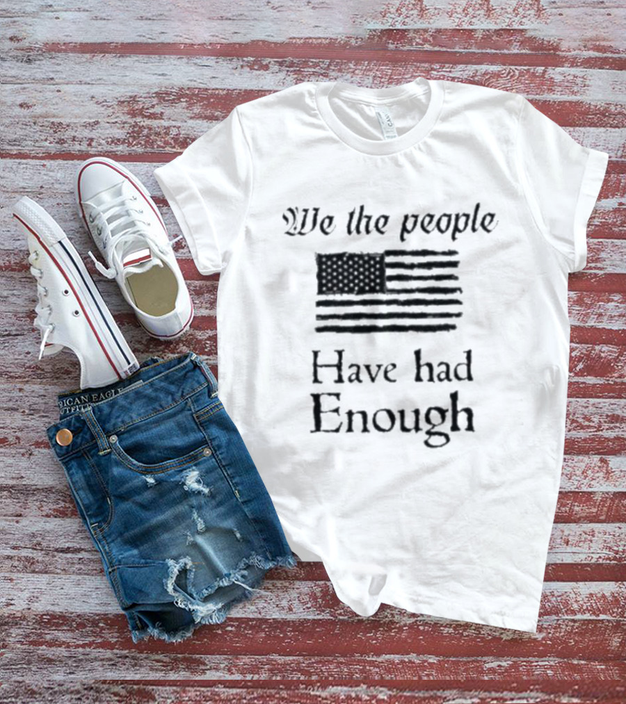 We The People American Flag Protest T-Shirt