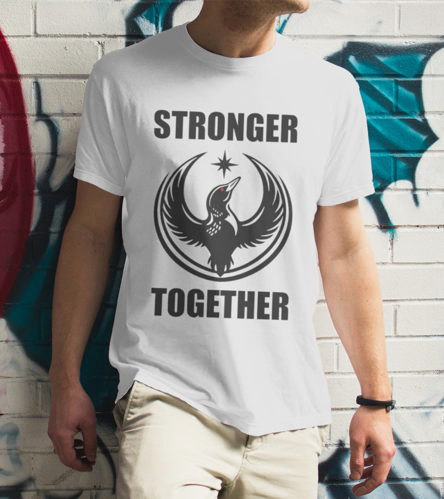 Stronger Together Minnesota Rebel Alliance Star T-Shirt