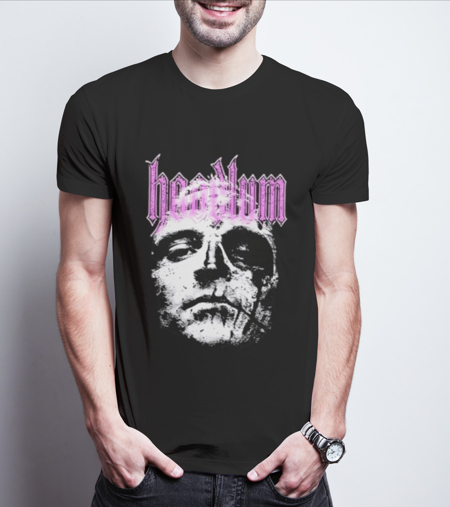 Hoodlum Gothic Style Rough Face T-Shirt