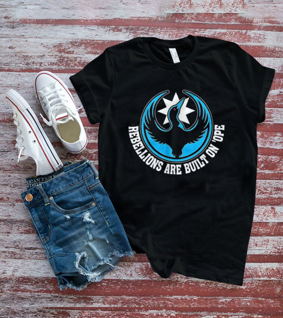 Rebellions Are Built On 'Ope Star Wars Inspired Phoenix Crest T-Shirt