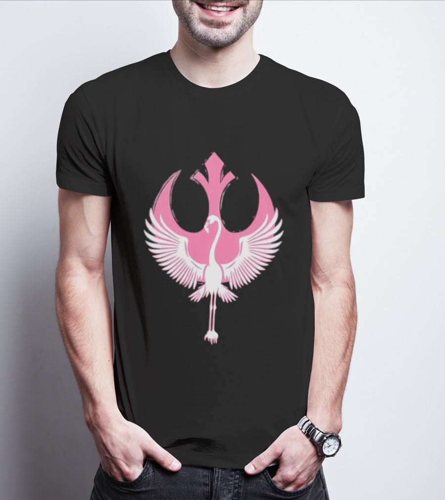 Star Wars Rebel Alliance Flamingo Pink Variant T-Shirt