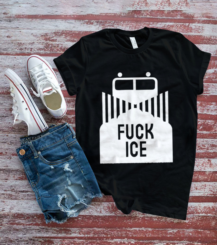 Fuck Ice Detention Abolition Protest Message T-Shirt