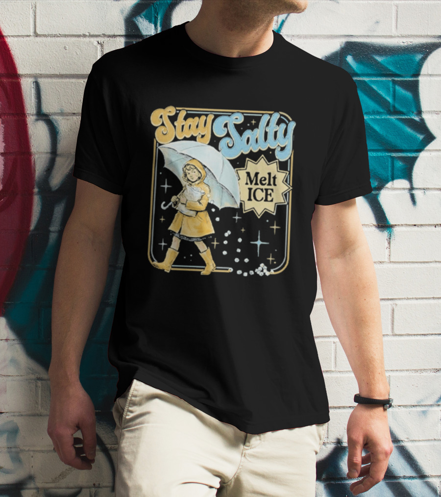Stay Salty Melt ICE Umbrella Girl T-Shirt