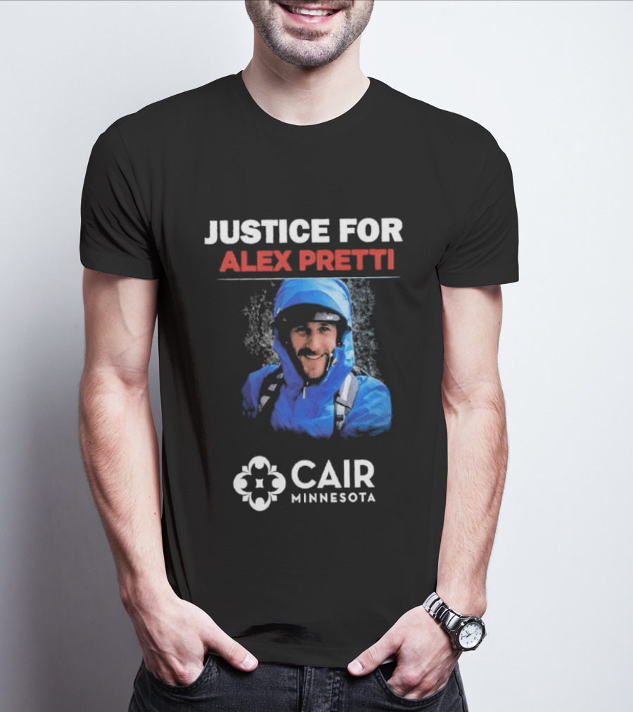 Justice For Alex Pretti CAIR Minnesota T-Shirt