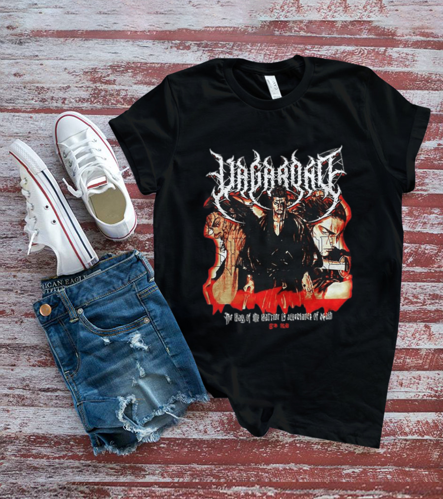 Vagabond Warrior Resolute Acceptance Of Death Manga T-Shirt