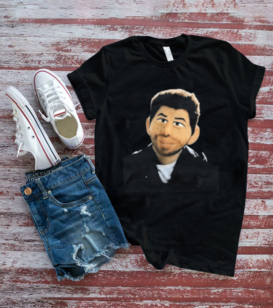 Nick Jonas J.N. Puppet Caricature T-Shirt