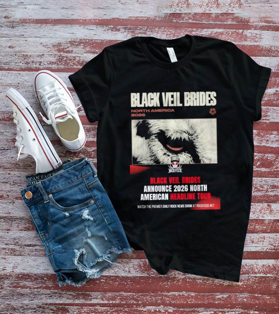 Black Veil Brides Announce 2026 North American Endless Tour Dates T-Shirt