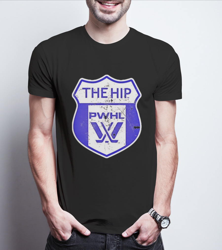 THE HIP PWHL Vintage Hockey T-Shirt