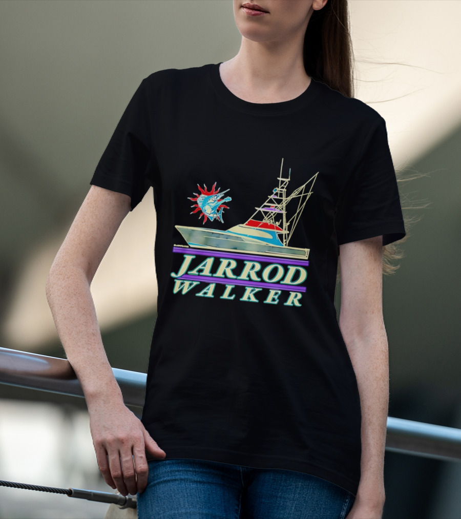Jarrod Walker Marlin Sportfish Boat T-Shirt