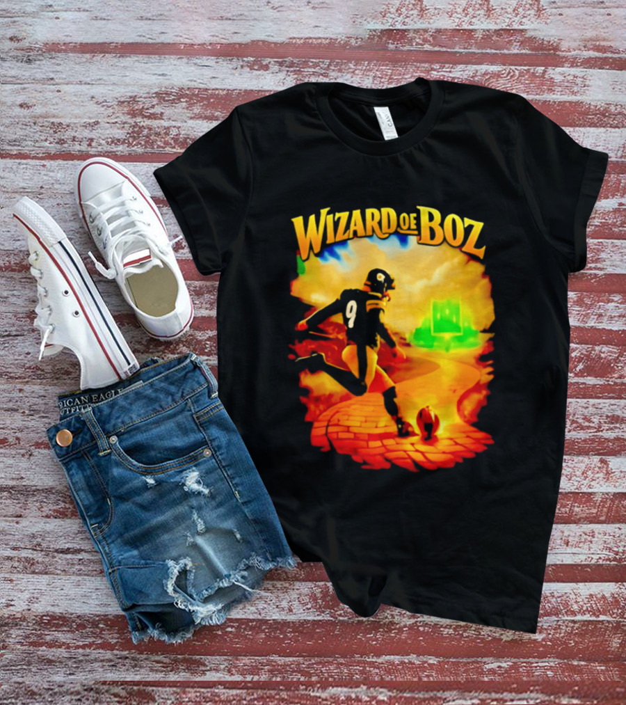 Wizard Of Boz Chris Boswell Pittsburgh Steelers Football Kicker Fantasy T-Shirt