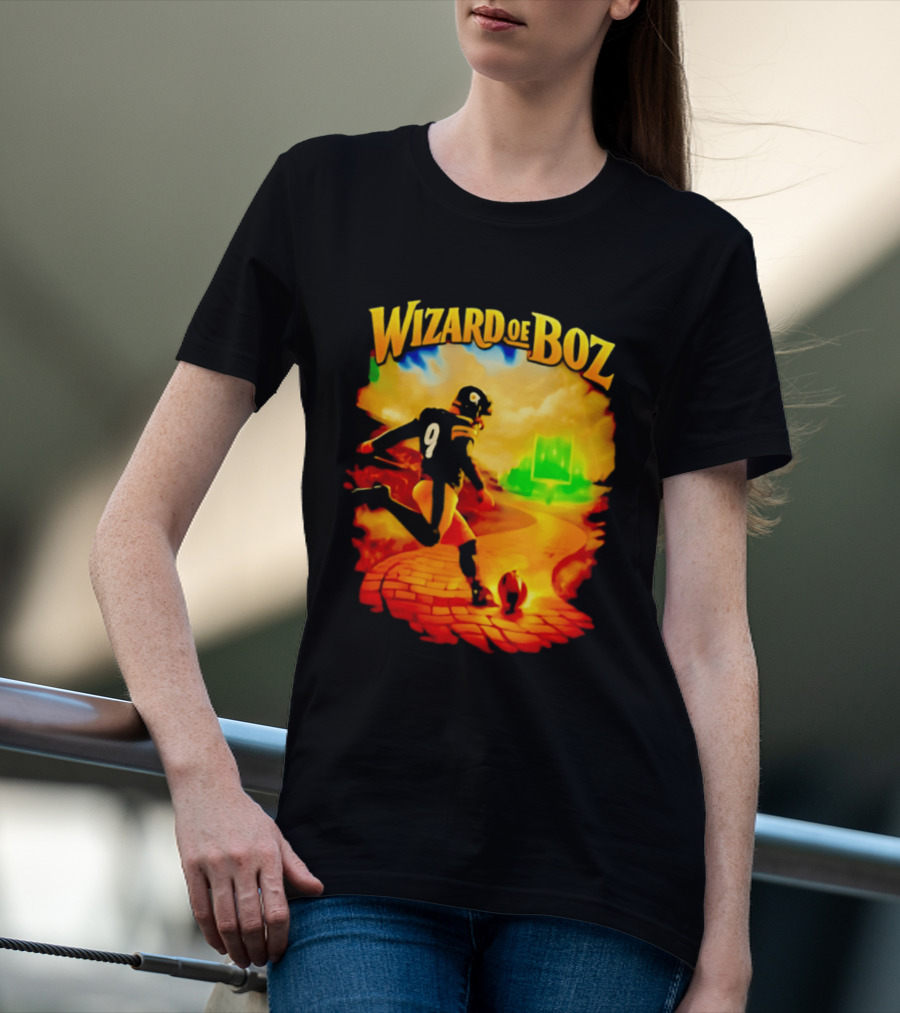 Wizard Of Boz Chris Boswell Pittsburgh Steelers Football Kicker Fantasy T-Shirt