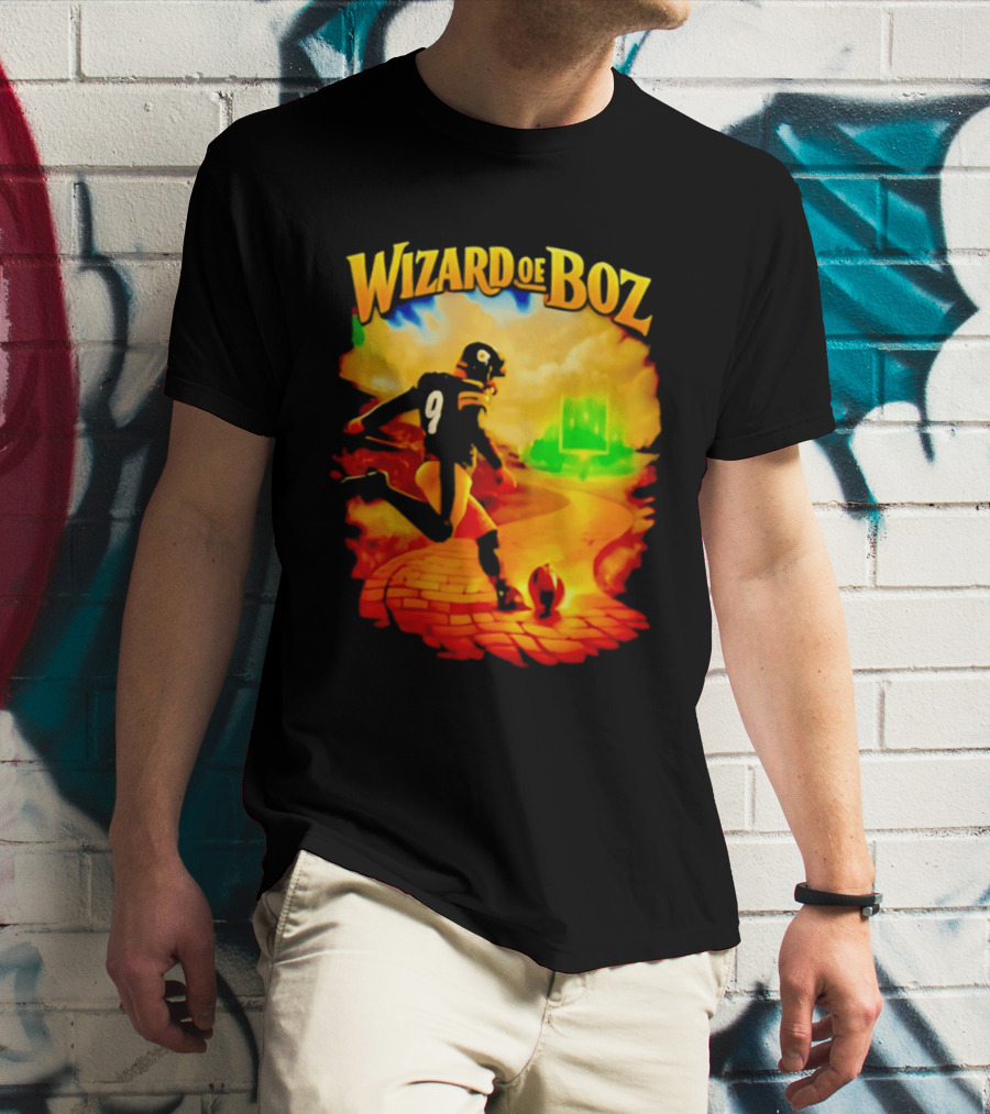 Wizard Of Boz Chris Boswell Pittsburgh Steelers Football Kicker Fantasy T-Shirt