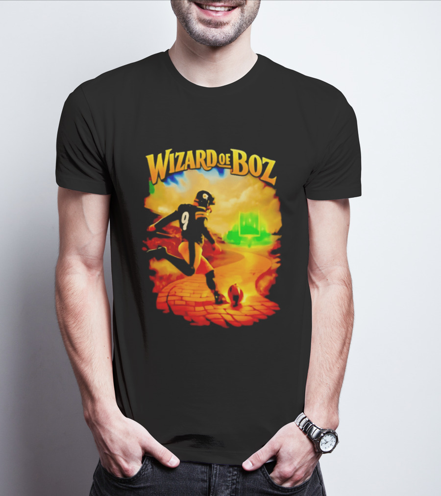 Wizard Of Boz Chris Boswell Pittsburgh Steelers Football Kicker Fantasy T-Shirt