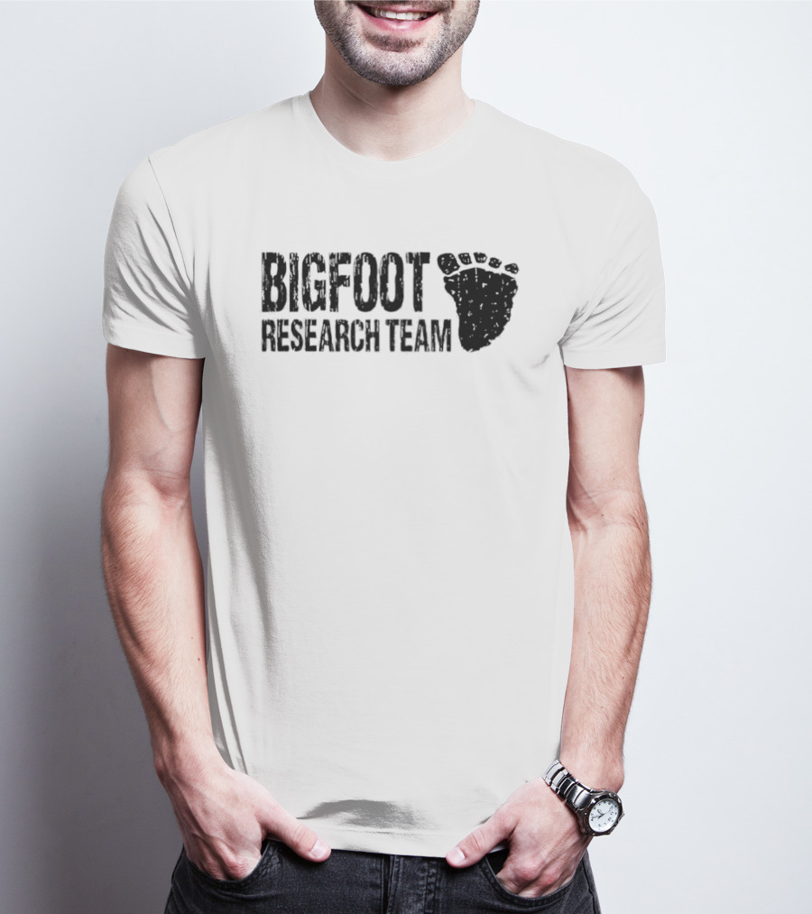 Bigfoot Research Team Footprint T-Shirt