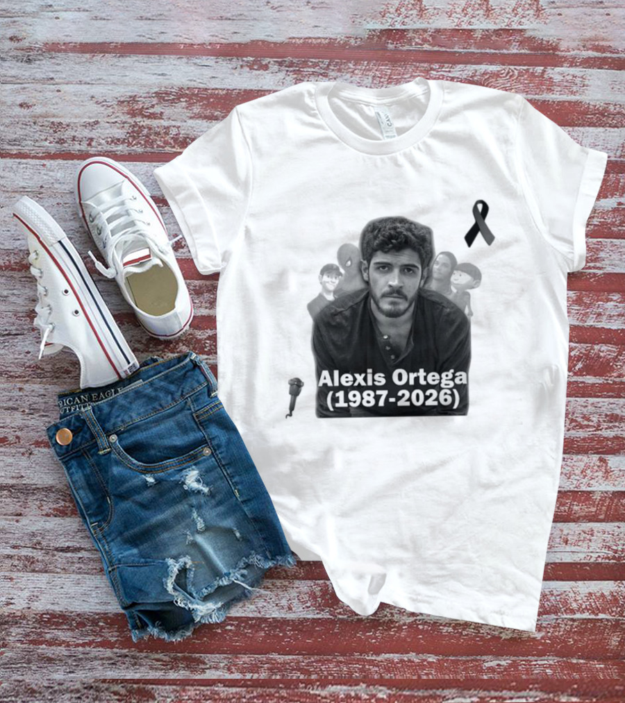 Rip Alexis Ortega Dead Voice Of Spider Man T-Shirt