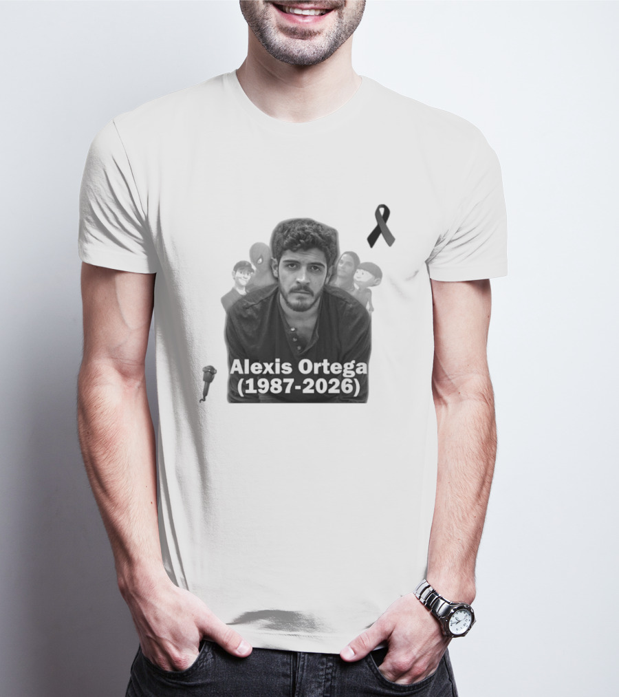 Rip Alexis Ortega Dead Voice Of Spider Man T-Shirt
