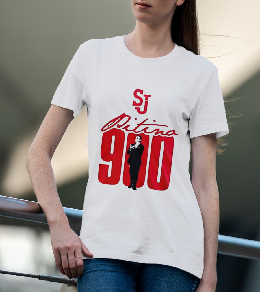 St. John's Rick Pitino 900 Victory Celebration 2026 T-Shirt