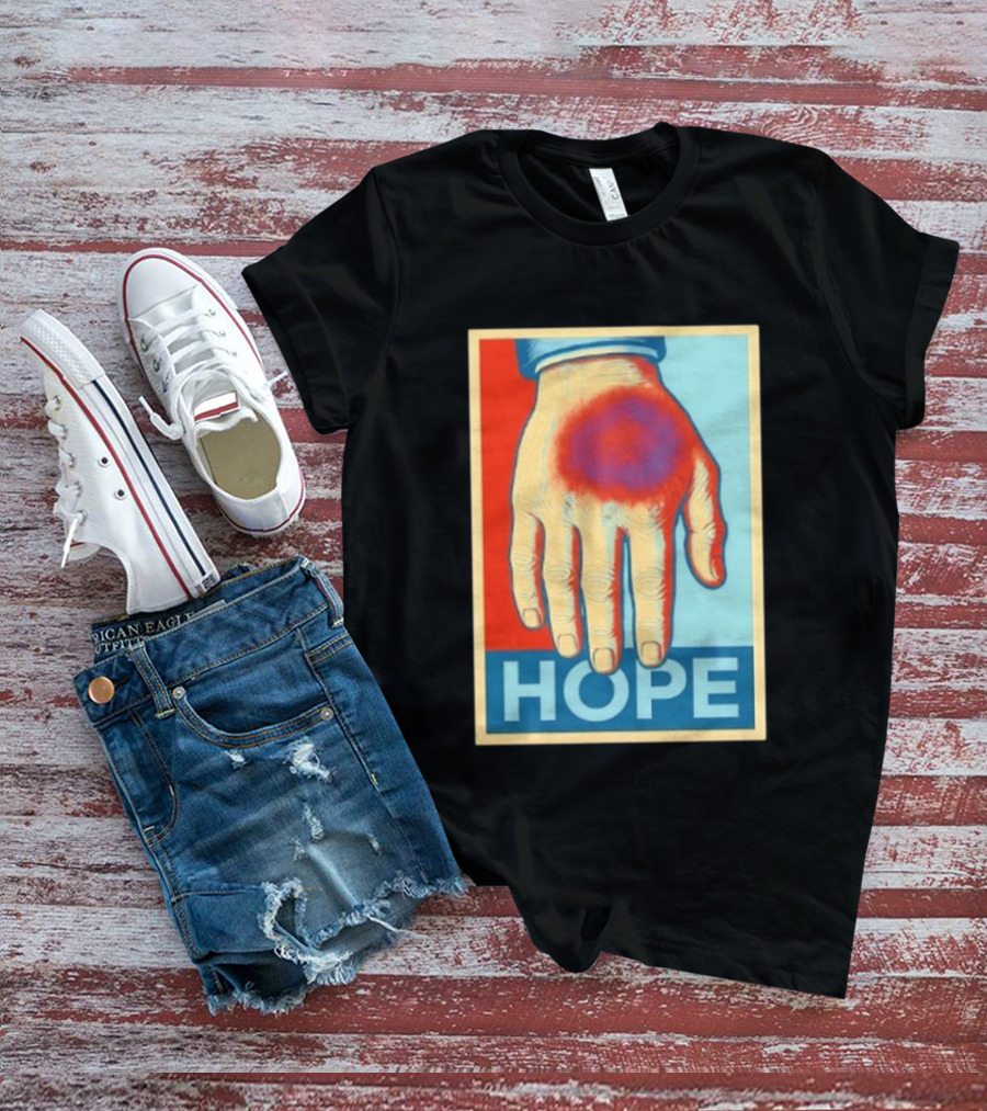 Trump Hope Hand Pop Art Style Springs Eternal T-Shirt