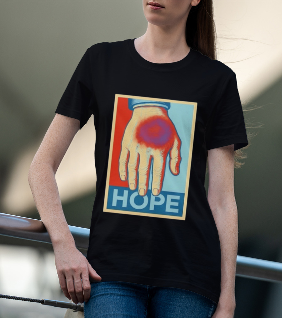 Trump Hope Hand Pop Art Style Springs Eternal T-Shirt