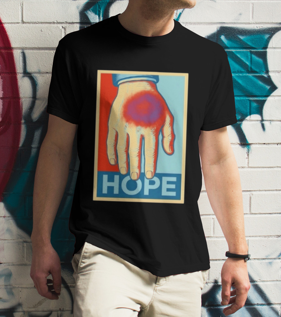 Trump Hope Hand Pop Art Style Springs Eternal T-Shirt