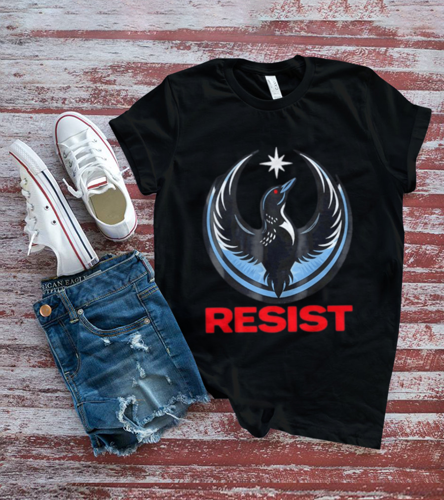 Minnesota Rebel Resist Loon Star T-Shirt