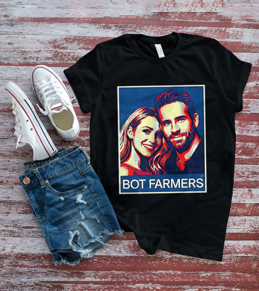 BOT FARMERS Hope Obama T-Shirt