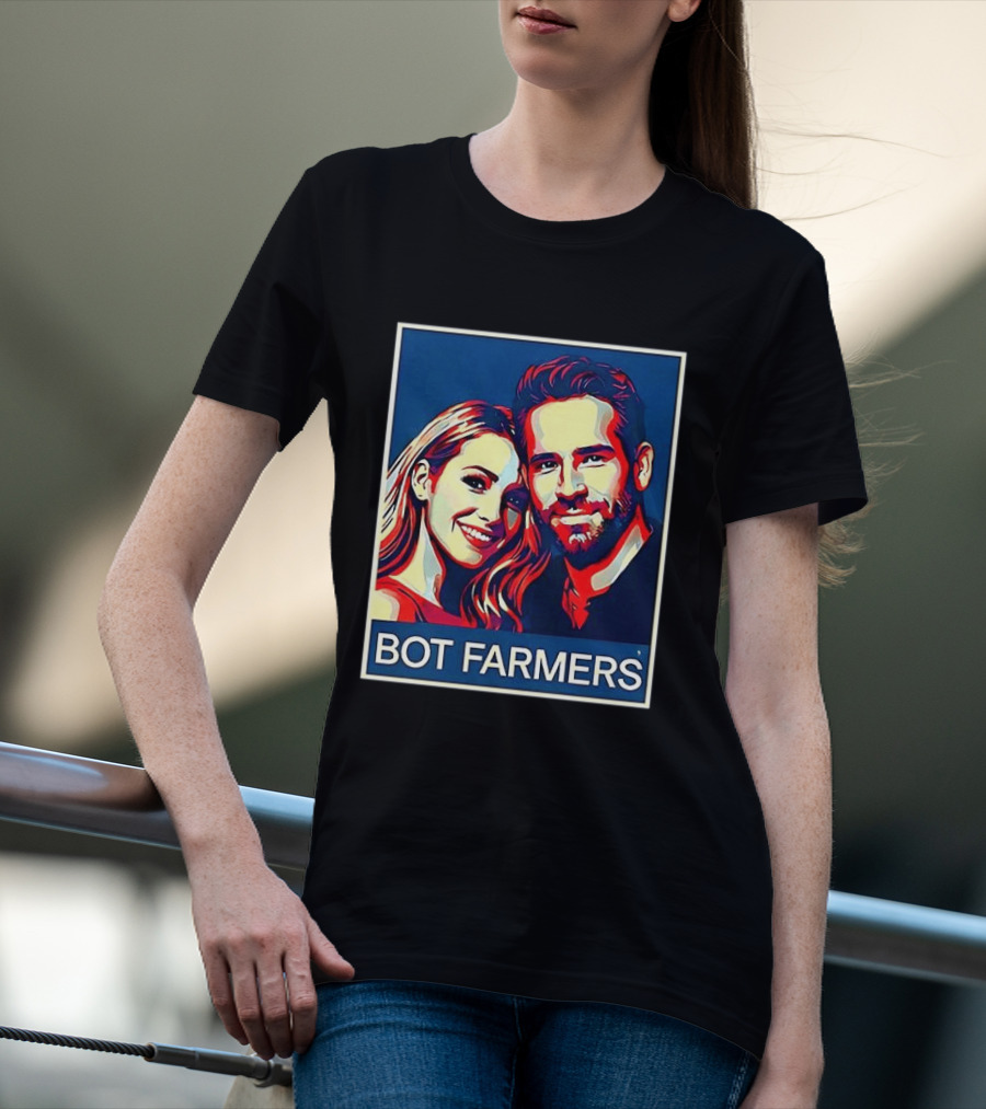 BOT FARMERS Hope Obama T-Shirt
