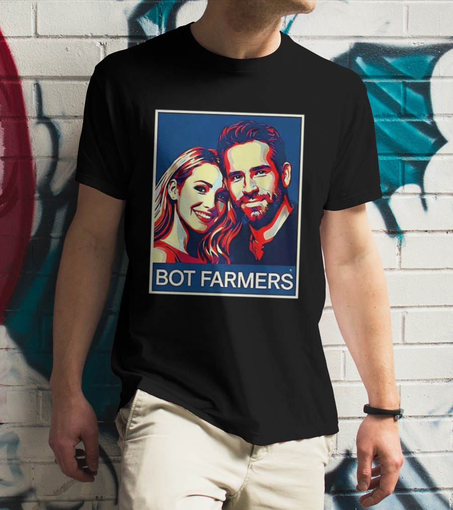 BOT FARMERS Hope Obama T-Shirt