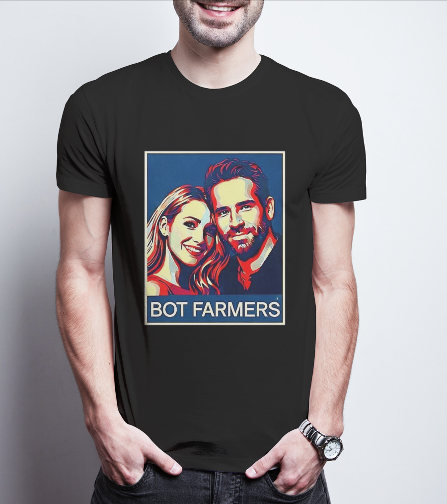 BOT FARMERS Hope Obama T-Shirt