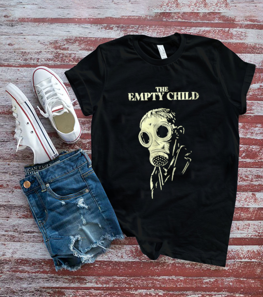 The Empty Child Doctor Who Gas Mask Image T-Shirt