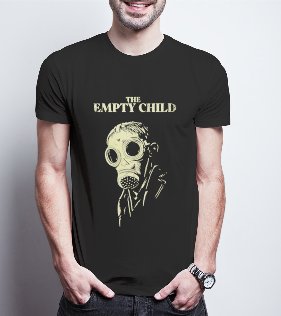 The Empty Child Doctor Who Gas Mask Image T-Shirt