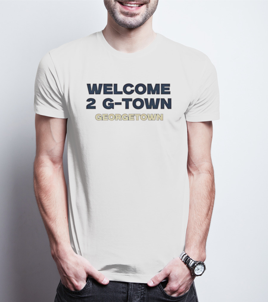 Welcome To 2 G Town Georgetown T-Shirt