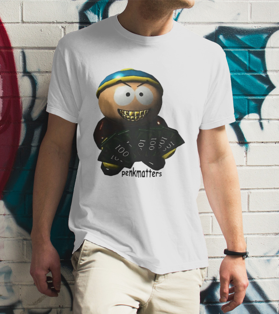Eric Cartman Penkmatters Money Grinning South Park T-Shirt