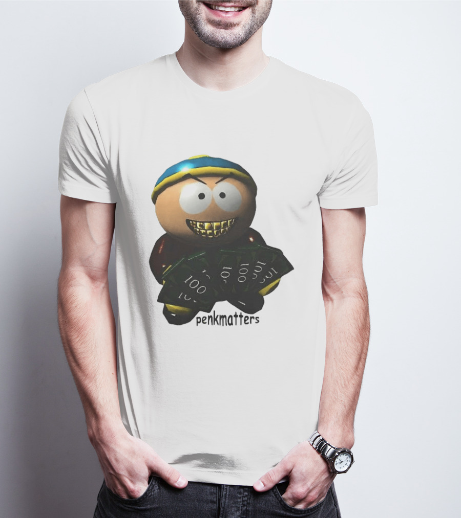 Eric Cartman Penkmatters Money Grinning South Park T-Shirt