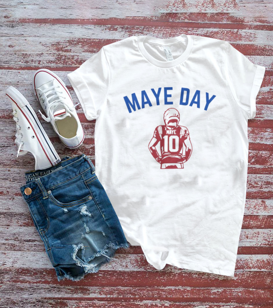 Maye Day Football Number 10 Player T-Shirt