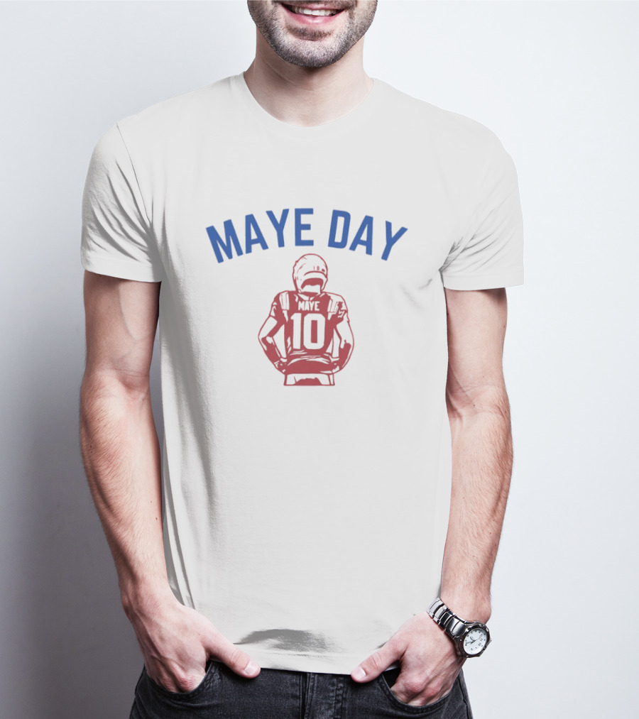 Maye Day Football Number 10 Player T-Shirt