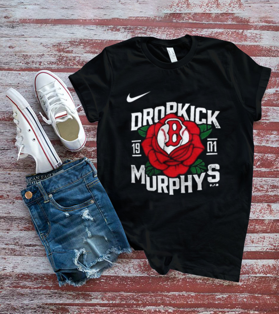 Nike Dropkick Murphys Boston Red Sox 1901 Rose T-Shirt