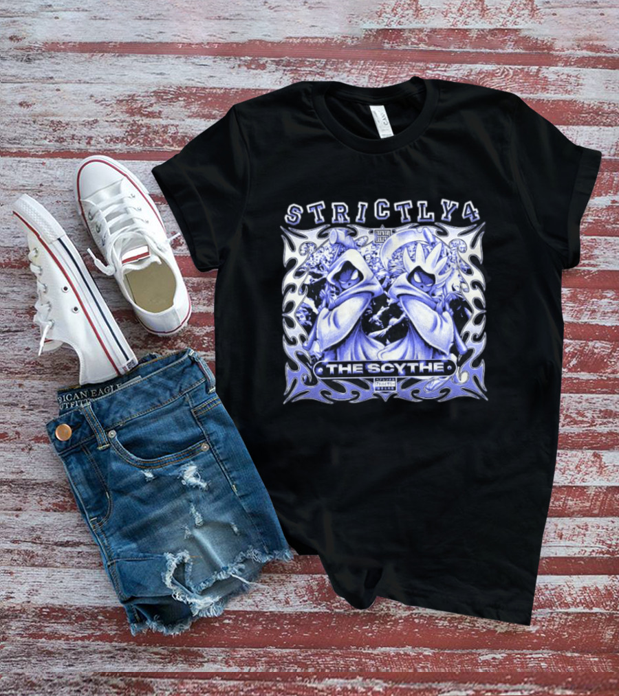 Strictly 4 The Scythe Denzel Curry Album Cover Ravens Banner T-Shirt