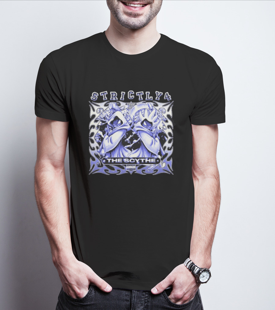 Strictly 4 The Scythe Denzel Curry Album Cover Ravens Banner T-Shirt