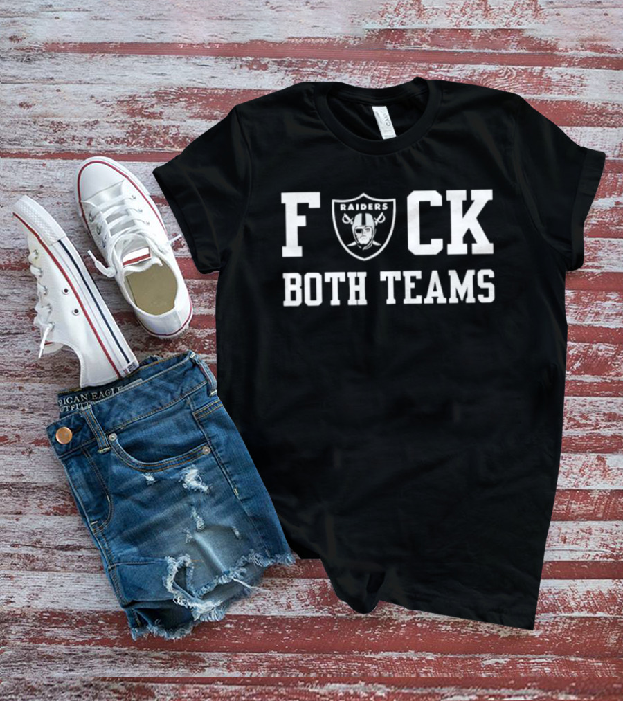 Las Vegas Raiders Football F Both Teams T-Shirt