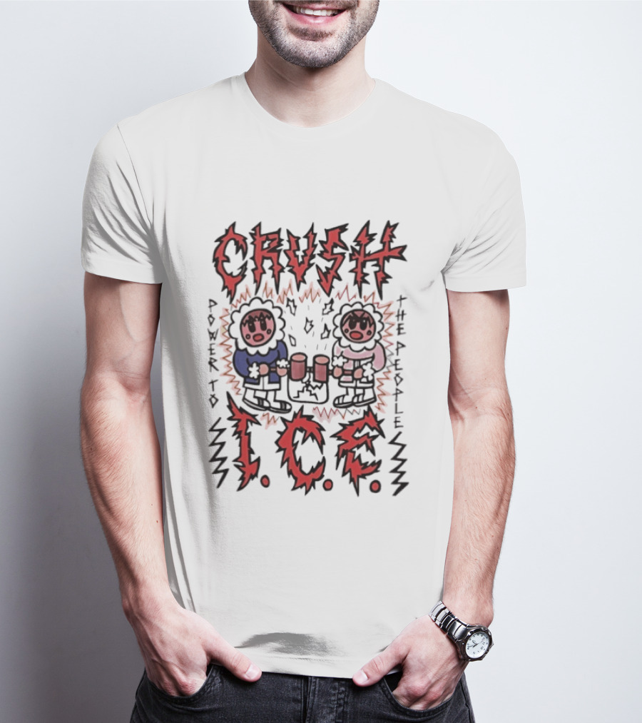 Crush ICE Power To The People T-Shirt